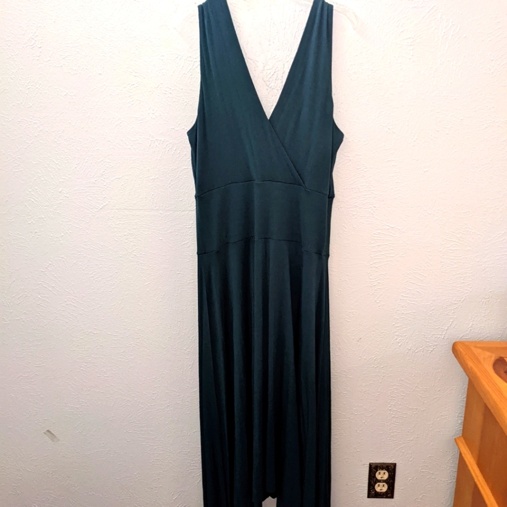 The Limited green Maxi dress